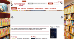 Desktop Screenshot of buchhandlung-memminger.de